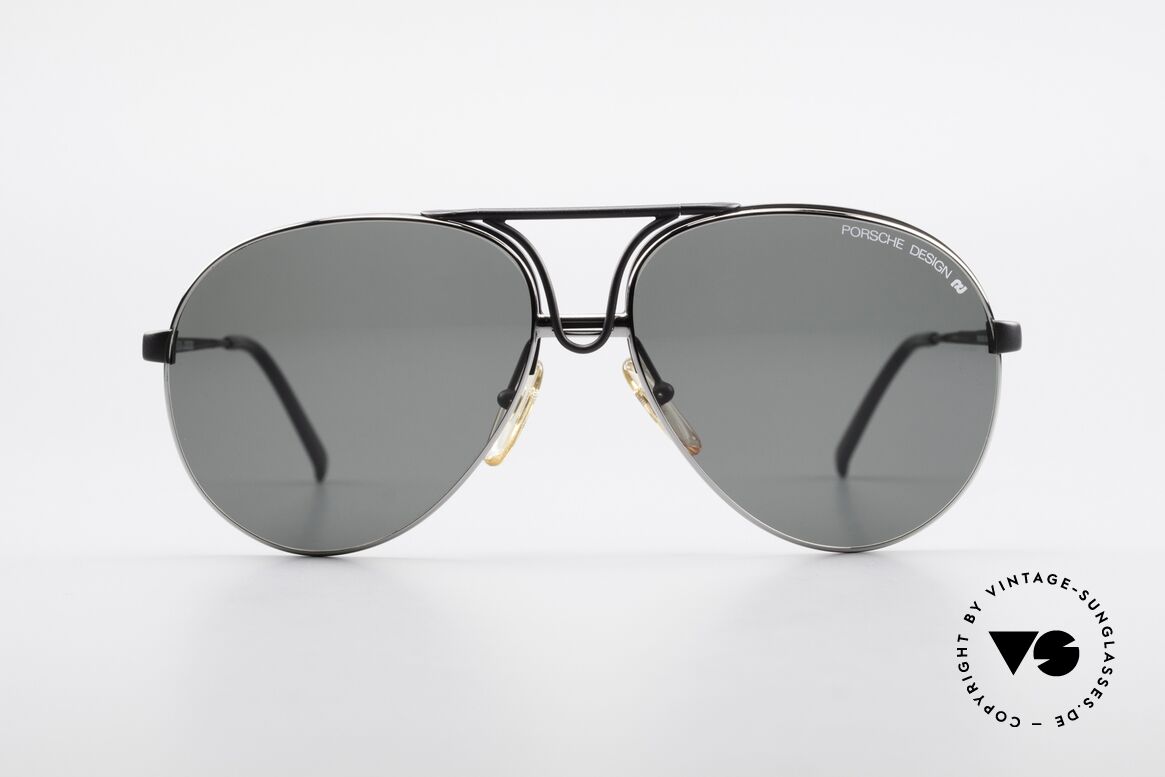 Porsche 5657 Wechselrahmen Sonnenbrille, edle Designer Sonnenbrille von PORSCHE Carrera, Passend für Herren