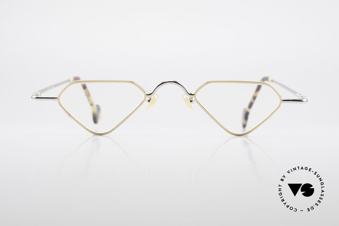 L.A. Eyeworks Millie 451 Lesebrille Wie Ein Diamant, interessante vintage Lese-Brille von L.A. EYEWORKS, Passend für Herren und Damen