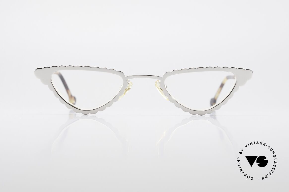 L.A. Eyeworks Macaroni 405 Lesebrille Wie Ein Blatt, tolle vintage Damen Lese-Brille von L.A. EYEWORKS, Passend für Damen
