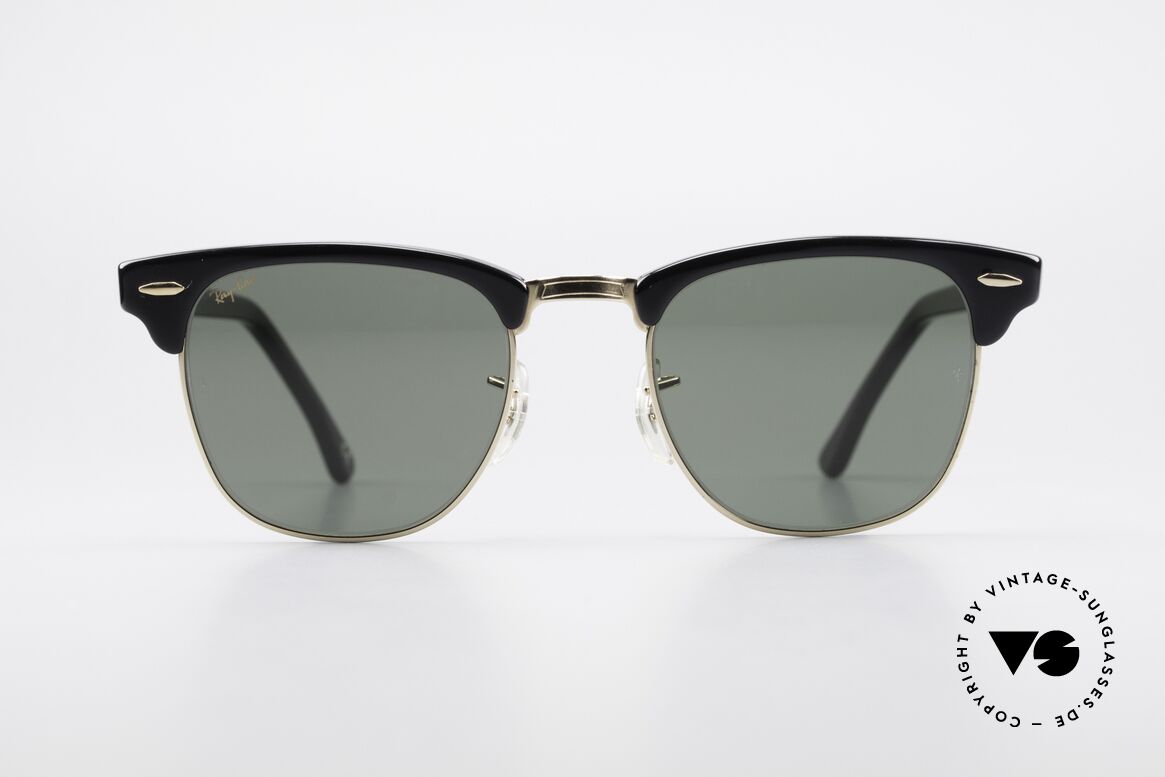Ray Ban Clubmaster Bausch & Lomb USA W0365, original 90er Jahre Brille von RAY-BAN, USA, Passend für Herren Ray Ban Clubmaster Bausch & Lomb USA W0365, original 90er Jahre Brille von RAY-BAN, USA, Passend für Herren
