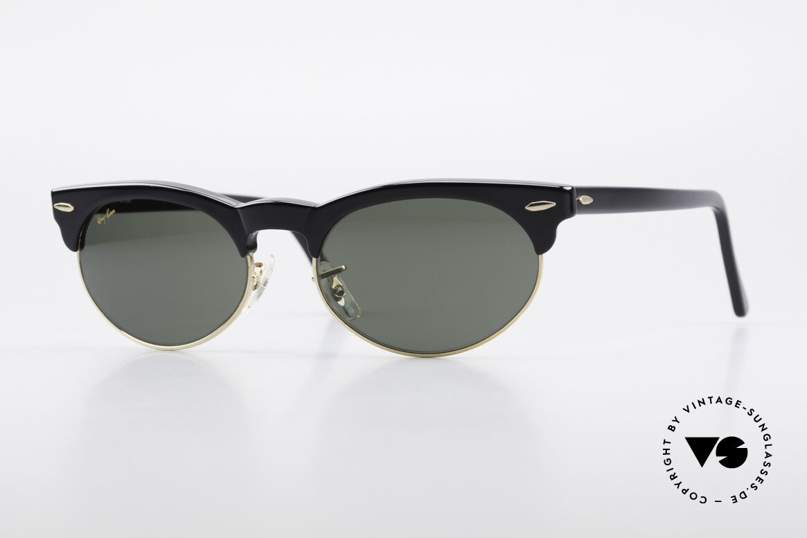 Ray Ban Oval Max 80er Bausch & Lomb Brille B&L, original 80er Jahre Sonnenbrille von RAY-BAN, USA, Passend für Herren und Damen