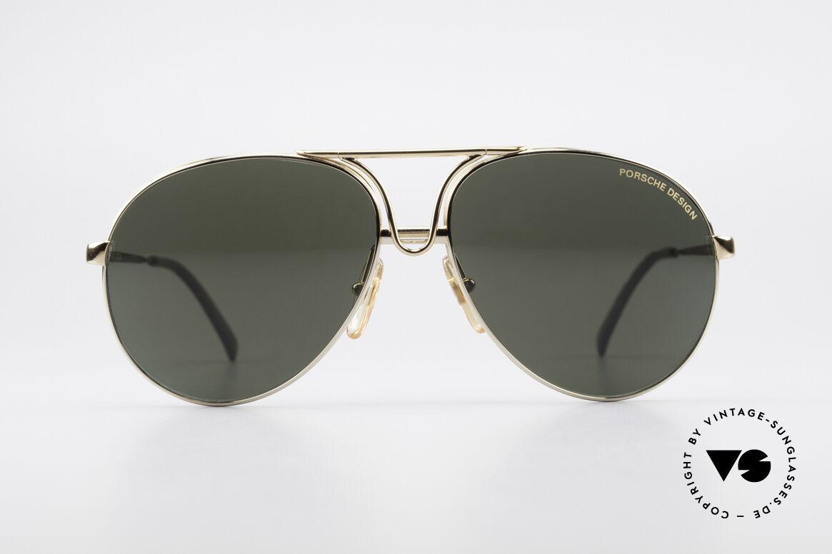 Porsche 5657 L Sonnenbrille Wechselfront, edle Designer Sonnenbrille von PORSCHE Carrera, Passend für Herren