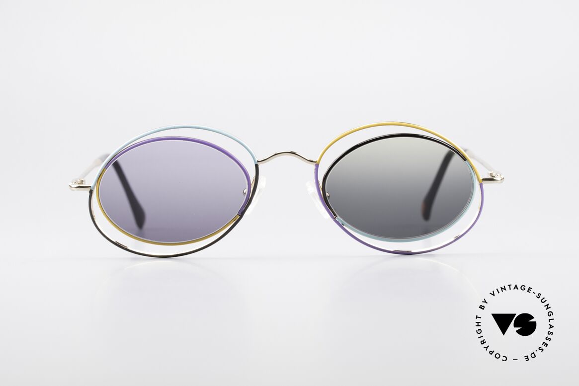 Casanova LC18 Vintage Kunstsonnenbrille, bezaubernde vintage CASANOVA Sonnenbrille, Passend für Damen