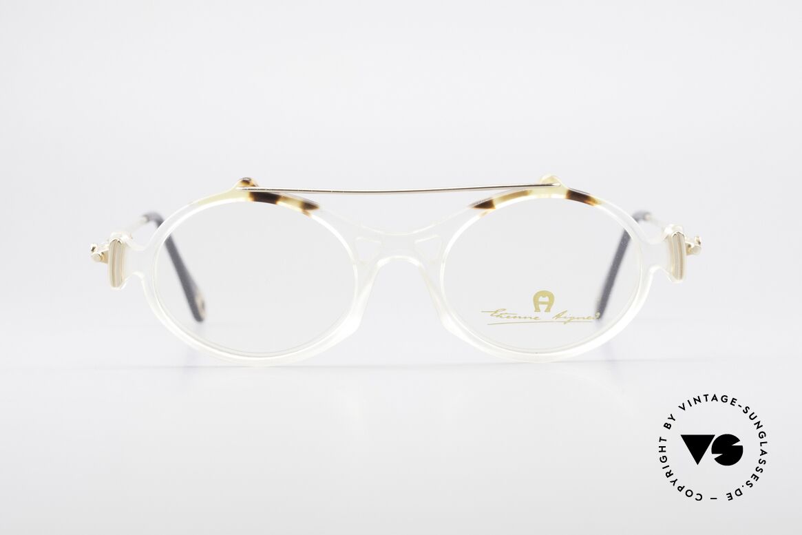 Aigner EA56 Echt 80er Luxus Brillenfassung, Etienne Aigner vintage Designer-Brille der 1980er, Passend für Damen