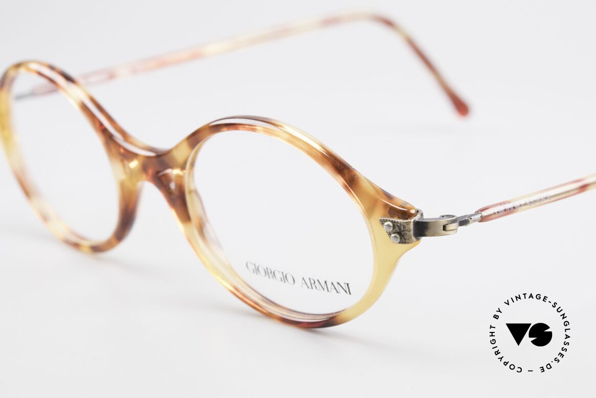 Giorgio Armani 339 Kleine Ovale Vintage Brille, einfach nur stylisch und in absoluter Spitzen-Qualität, Passend für Herren und Damen