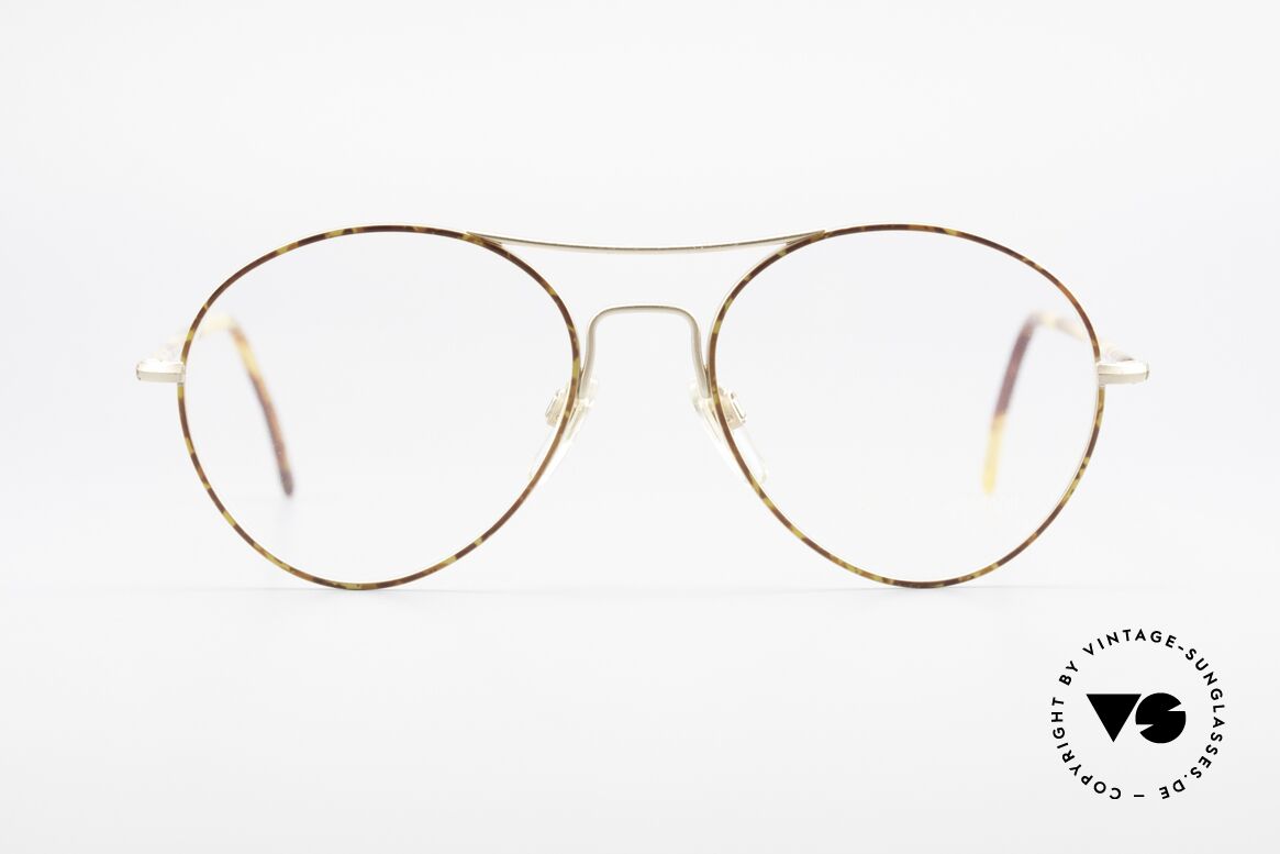 Giorgio Armani 120 Vintage Aviator Brille Herren, Aviator Herren-Brille vom Modedesigner G.Armani, Passend für Herren