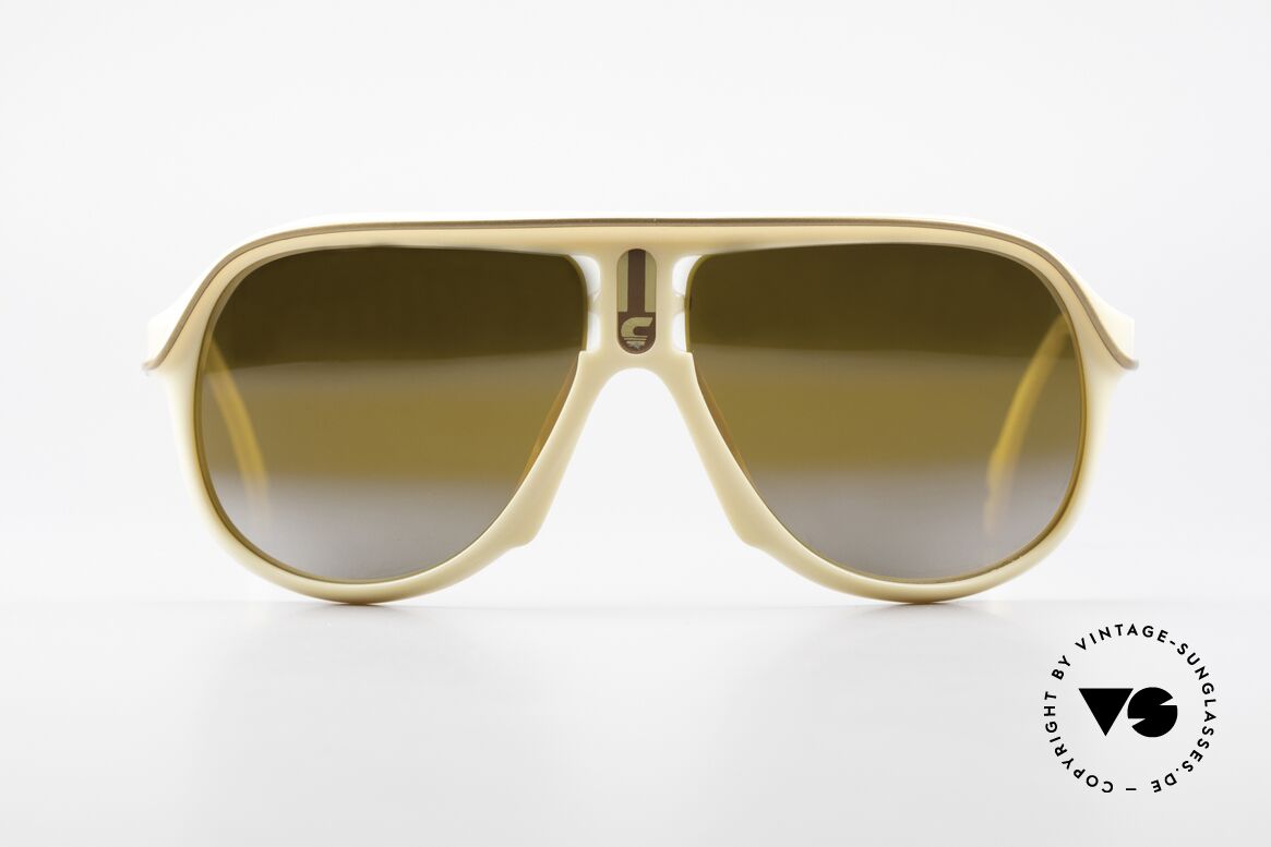 Carrera 5544 Sport Gletscher Sonnenbrille, vintage Carrera Sport- u. Gletschersonnenbrille von 1990, Passend für Herren und Damen