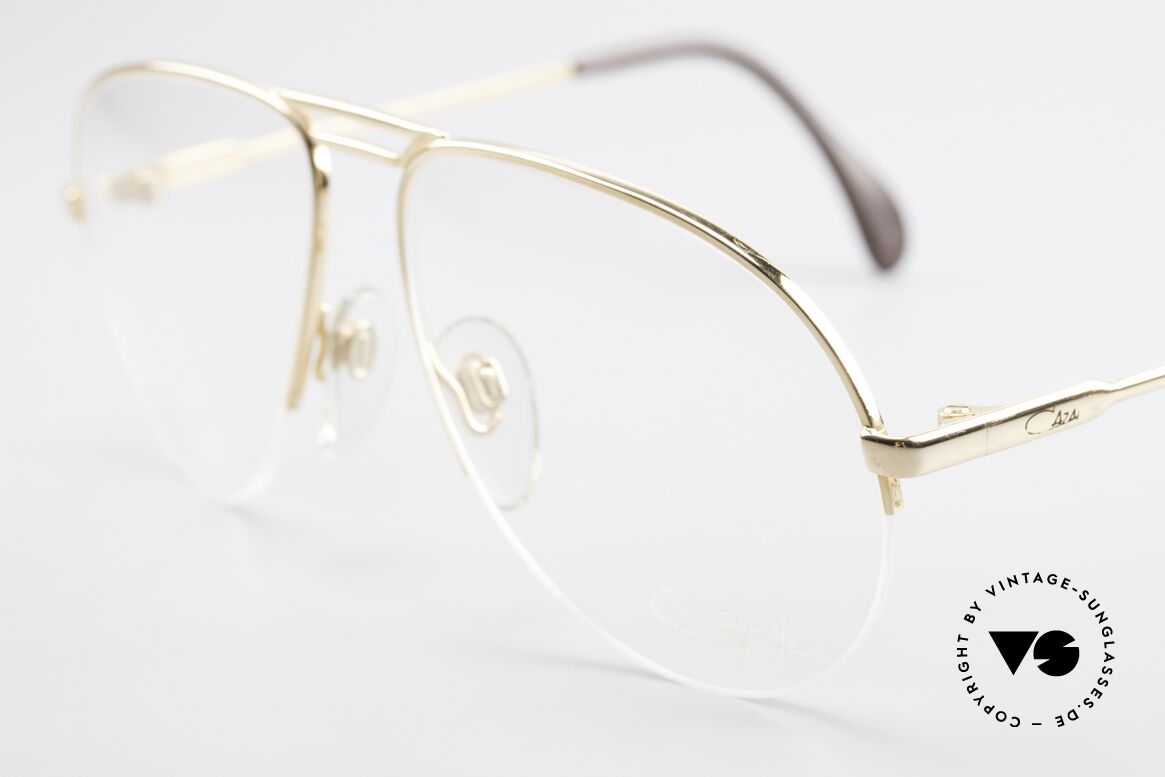 Cazal 726 West Germany Pilotenbrille, ungetragen (wie alle unsere vintage Cazals), Passend für Herren