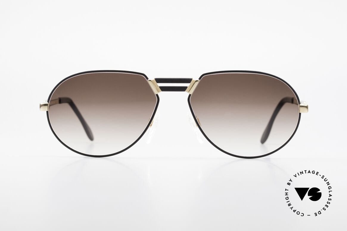 Cazal 739 Außergewöhnliche Brille XL, einzigartige Cazal Herren-Designerbrille von 1989/90, Passend für Herren