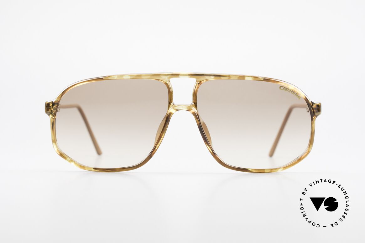 Carrera 5325 80er Carrera Optyl Brille, vintage Sonnenbrille von CARRERA mit Doppelsteg, Passend für Herren