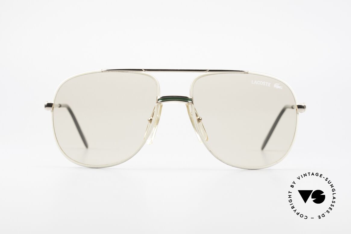 Lacoste 101 Automatik Gläser Verdunkeln, Modell "101" der absolute Brillenklassiker von Lacoste, Passend für Herren