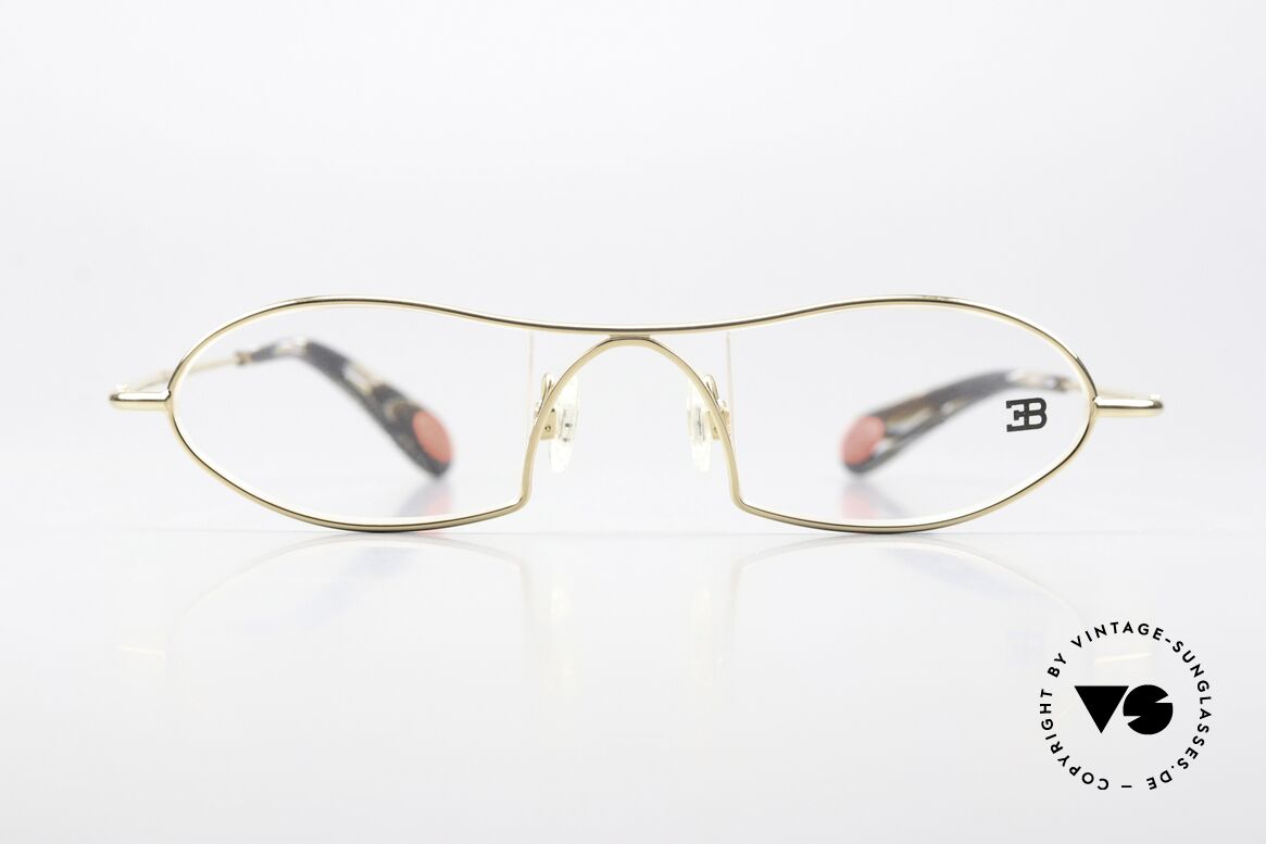 Bugatti 351 Odotype Herren Designer Brille Luxus, ORIGINAL high-tech Bugatti Brillenfasssung, Passend für Herren