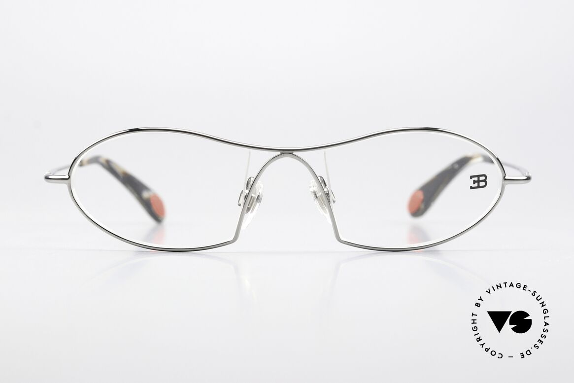 Bugatti 345 Odotype Sehr Sportliche Herrenbrille, unverwechselbares Design der Odotype-Serie, Passend für Herren