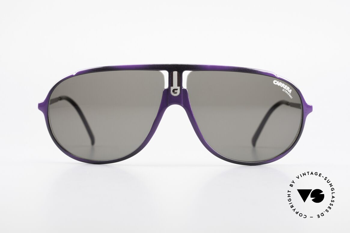 Carrera 5467 Carbon Fibre Brille Kohlefaser, hochwertiges vintage CARRERA Modell der 80er, Passend für Herren