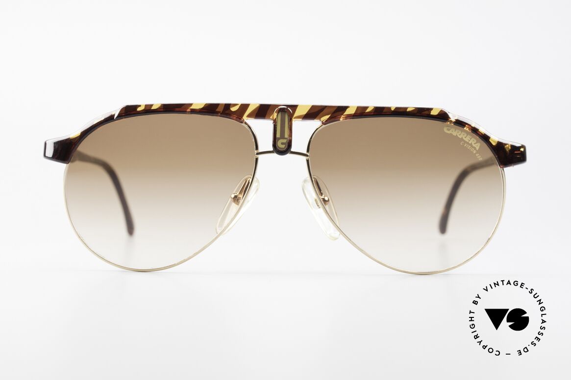 Carrera 5478 80er Vintage Sonnenbrille, tolle Kombination von Farben, Formen, Materialien, Passend für Herren und Damen