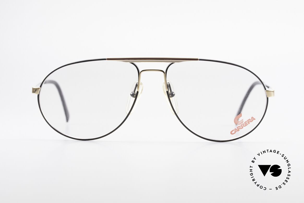 Carrera 5340 Vintage Aviator Brille No Retro, sehr interessante vintage Carrera Aviator Brille, Passend für Herren