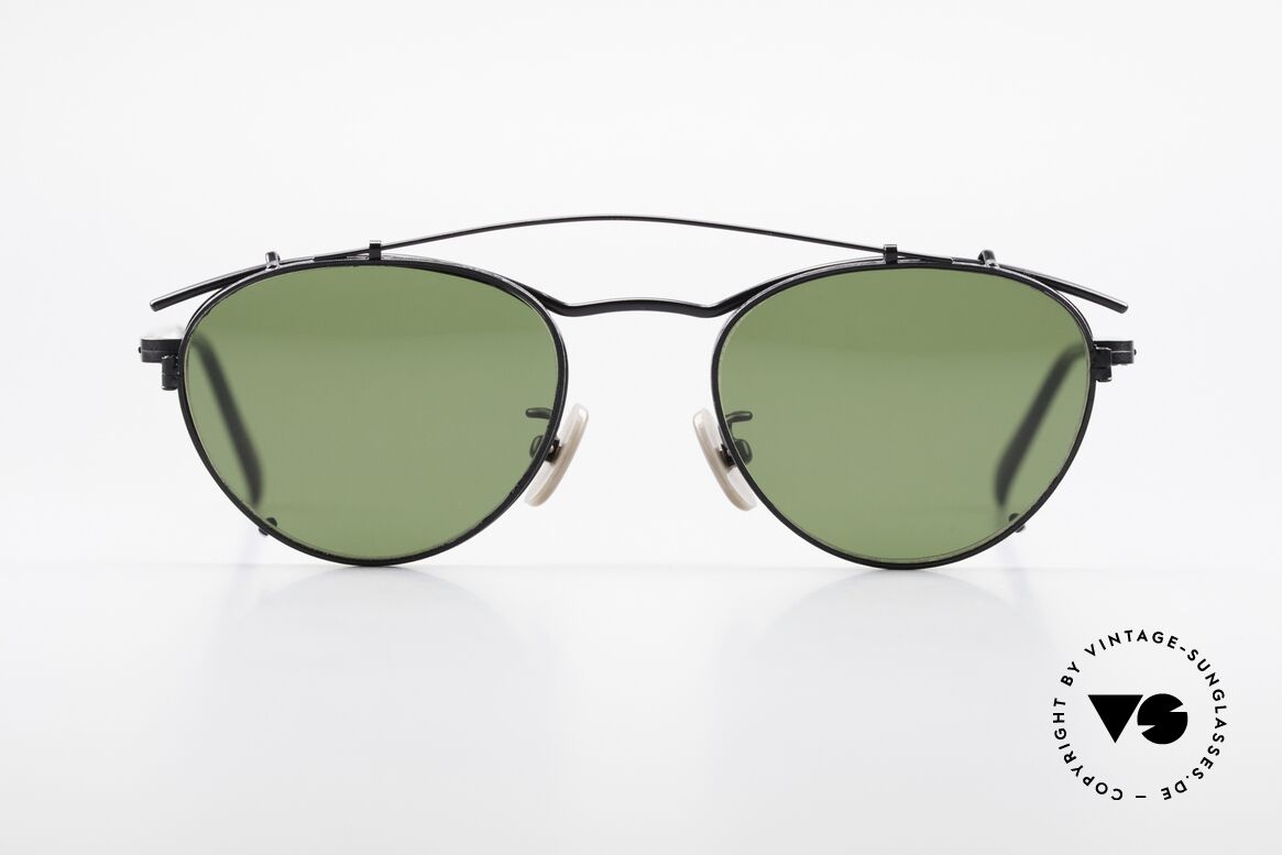 Oliver Peoples 6BKMP Vintage Brille Mit Vorhänger, vintage Oliver Peoples Sonnenbrille der frühen 90er, Passend für Herren und Damen