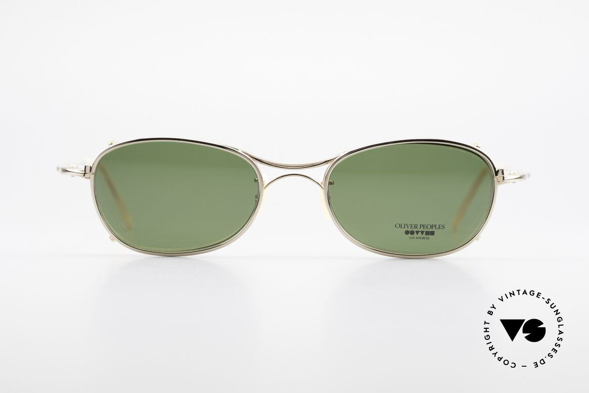 Oliver Peoples OP571 Vintage Brille Mit Vorhänger, vintage Oliver Peoples Sonnenbrille der frühen 90er, Passend für Herren und Damen