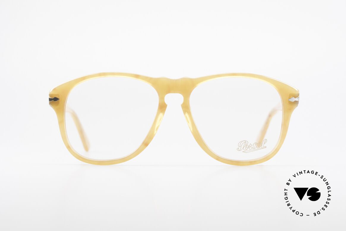 Persol 649/VL Ratti Steve McQueen Vintage Brille, 649 Ratti = berühmte Filmbrille von Persol RATTI, Passend für Herren