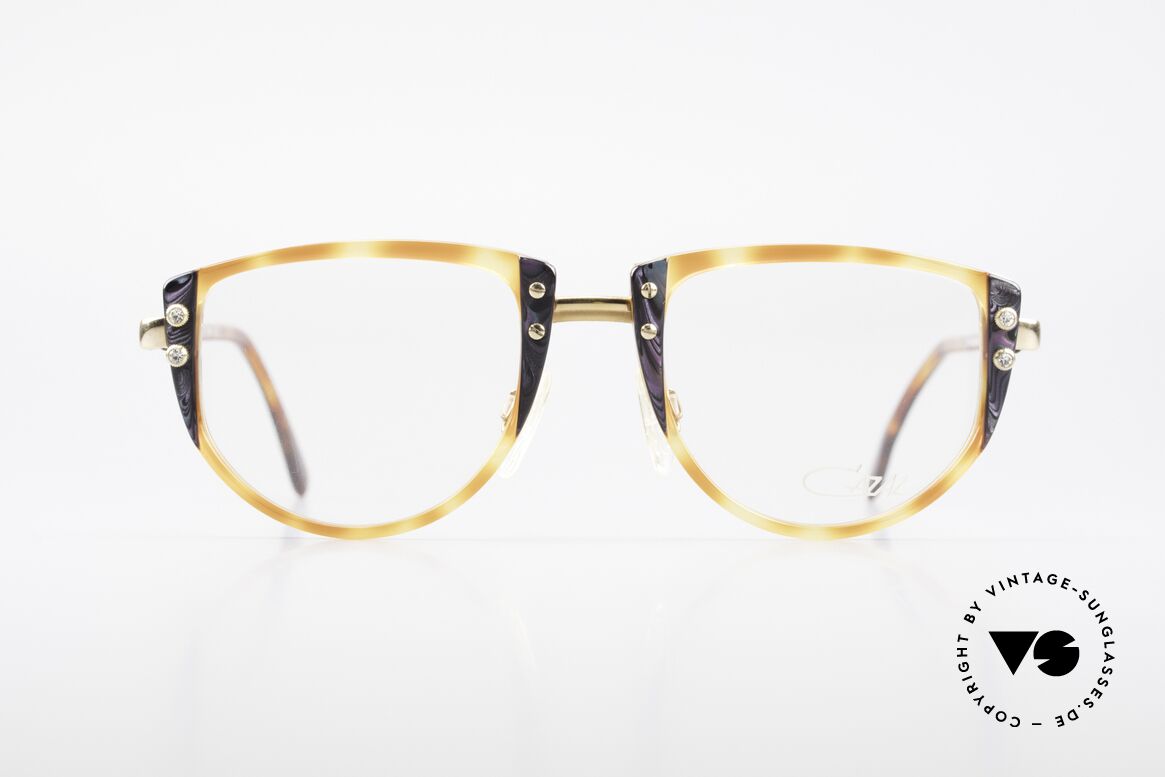 Cazal 332 90er Vintage Brille Original, reizende 90er Cazal vintage Designer-Damenbrille, Passend für Damen
