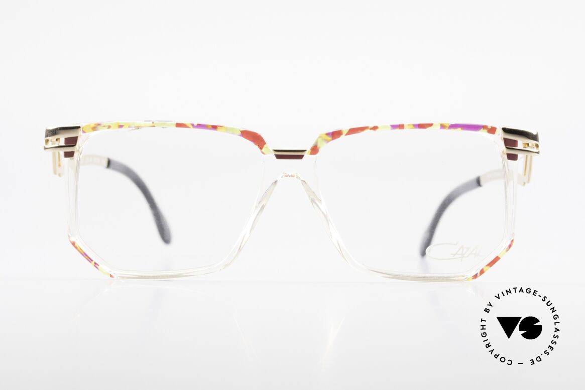Cazal 351 Original Vintage Cazal HipHop, verrückte vintage Cazal Designerbrille der 80er/90er, Passend für Damen