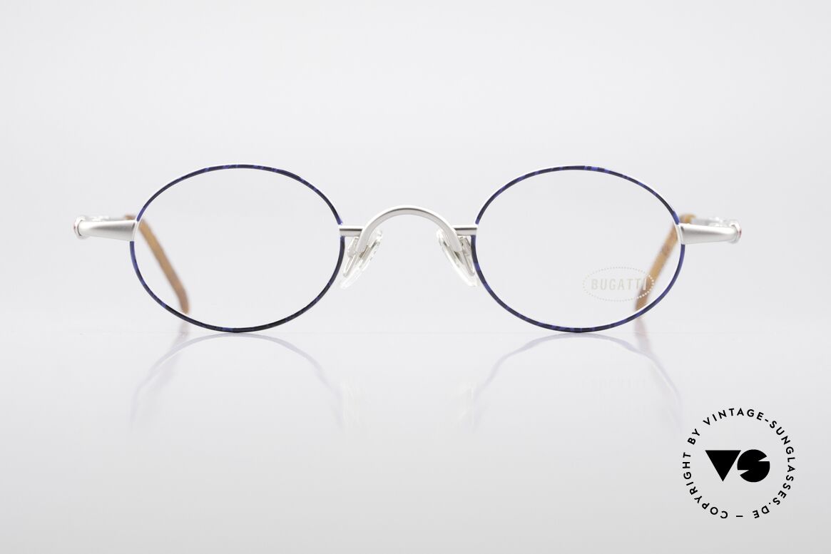 Bugatti 29838 Rare 90er Herren Luxusbrille, sehr elegante vintage BUGATTI Brillenfassung, Passend für Herren