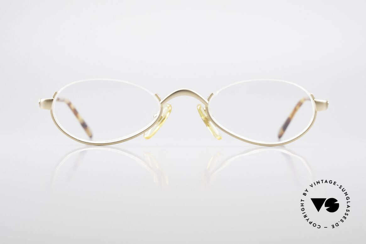 Bugatti 03701 Ovale 90er Luxus Lesebrille, original vintage Luxus-Lesebrille von Bugatti, Passend für Herren und Damen