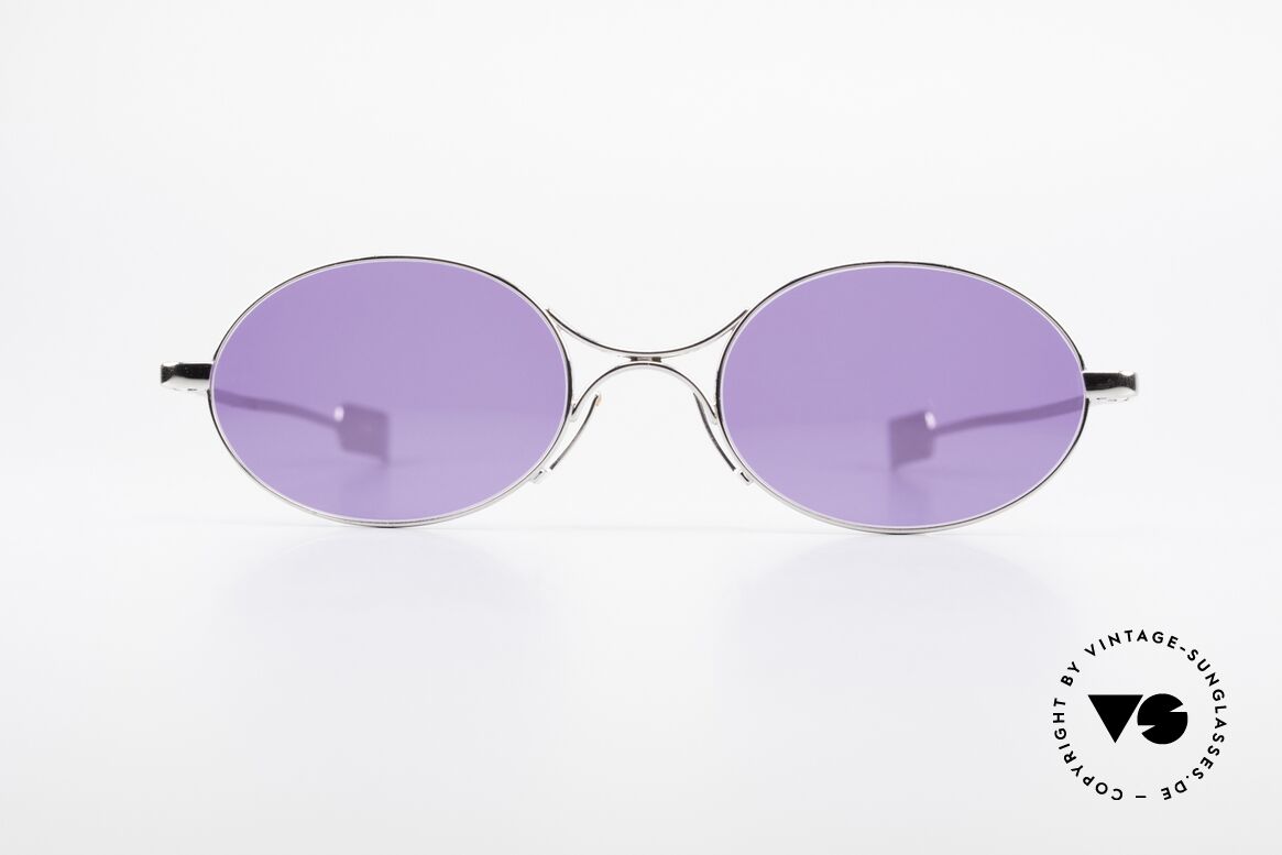 Jean Paul Gaultier 55-0173 Ovale Designer Sonnenbrille, einzigartige Designerbrille von Jean Paul Gaultier, Passend für Herren und Damen