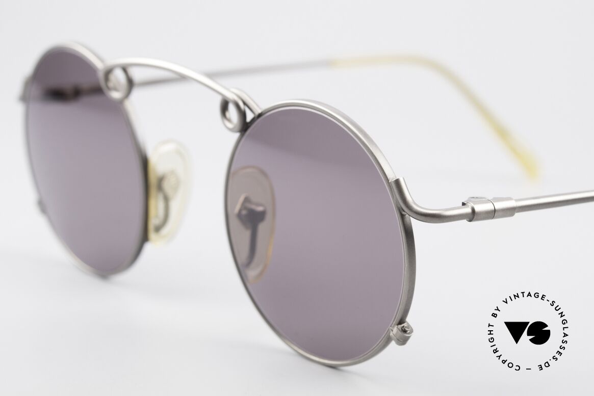 Jean Paul Gaultier 56-1178 Kunstvolle Panto Sonnenbrille, ungetragen (wie alle unsere Designer-Sonnenbrillen), Passend für Herren und Damen