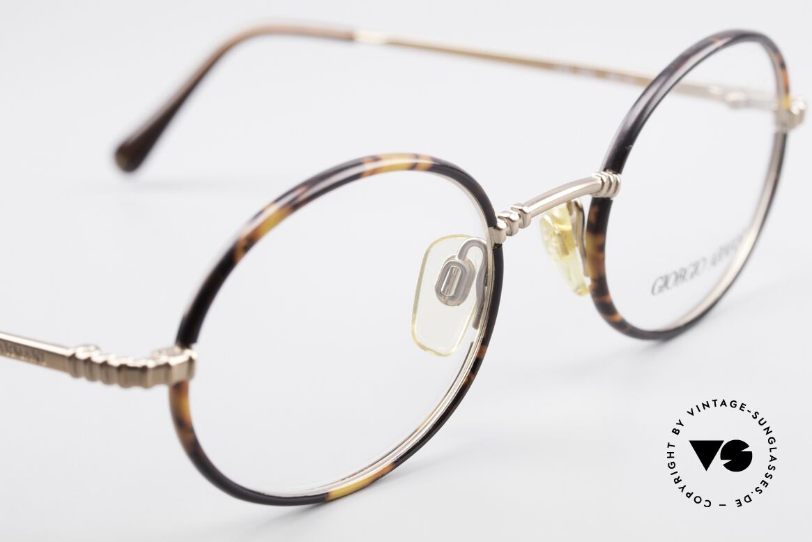 Giorgio Armani 223 Ovale Vintage Brille 90er, ungetragen (wie all unsere  90er Jahre DesignKlassiker), Passend für Herren und Damen