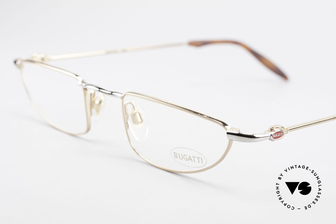 Bugatti 11708 Vintage 90er Luxus Lesebrille, ungetragen (wie alle unsere Bugatti Fassungen), Passend für Herren
