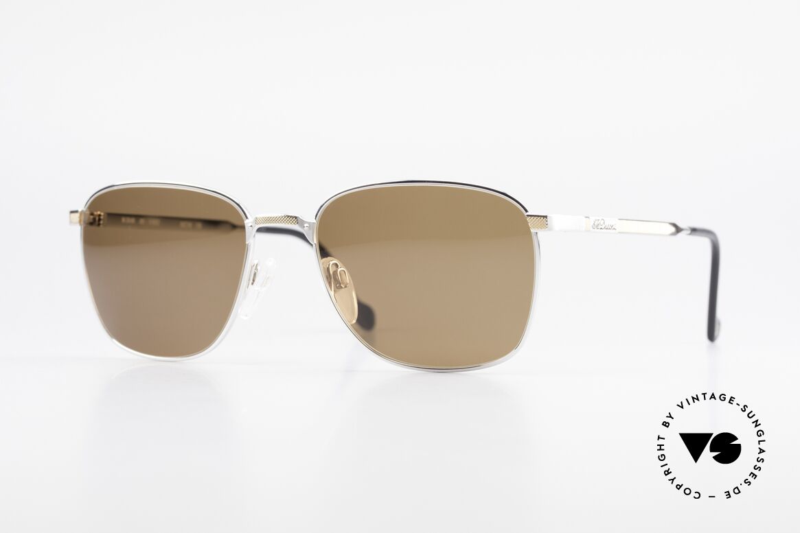S.T. Dupont D048 90er Luxus Sonnenbrille 23kt, klassische Herren LuxusSonnenbrille von S.T. Dupont, Passend für Herren