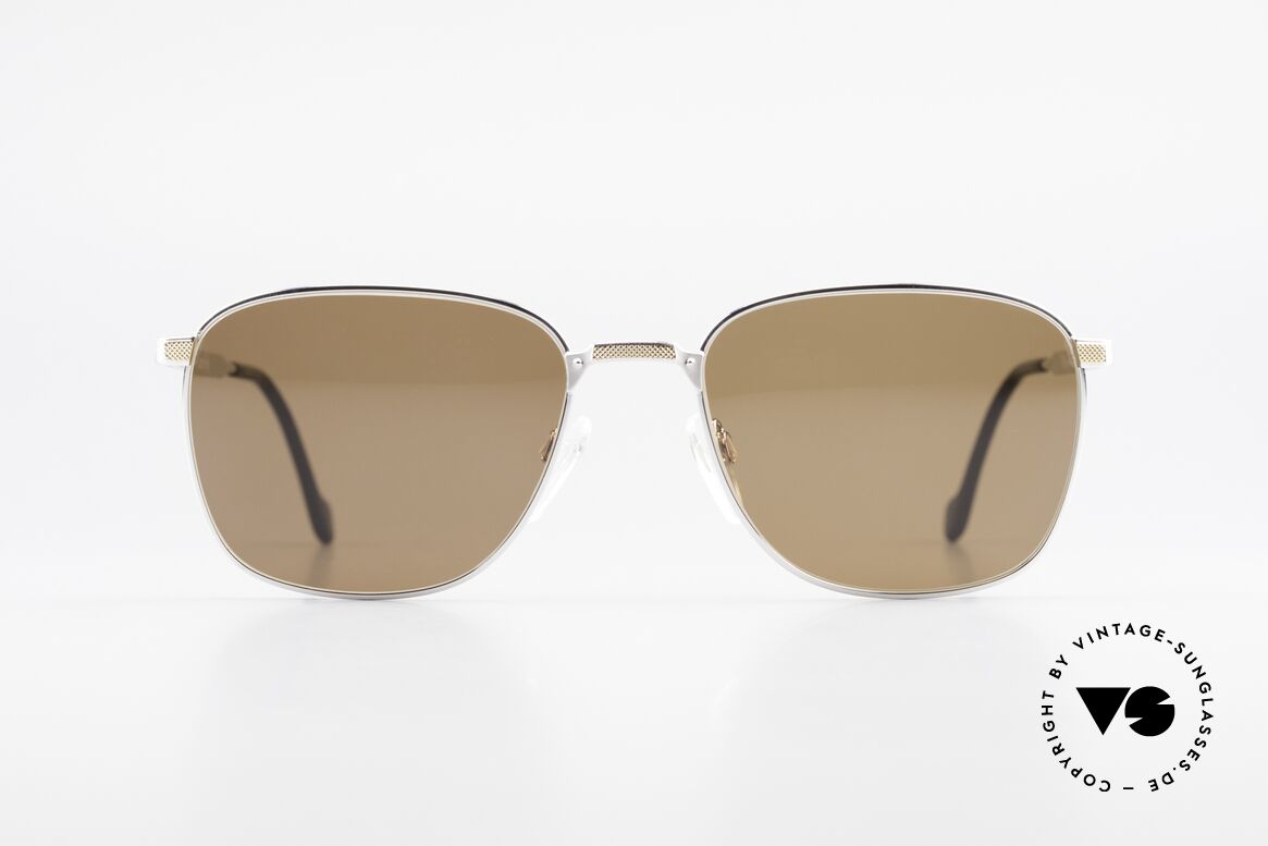 S.T. Dupont D048 90er Luxus Sonnenbrille 23kt, hochwertige Verarbeitung & Top-Passform, Gr. 56°18, Passend für Herren