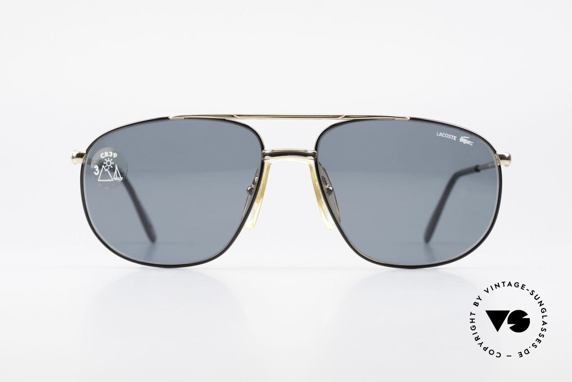Lacoste 121 XL Sport Sonnenbrille Herren, Hybride aus Sport und Schick, mit orig. Etui, Passend für Herren