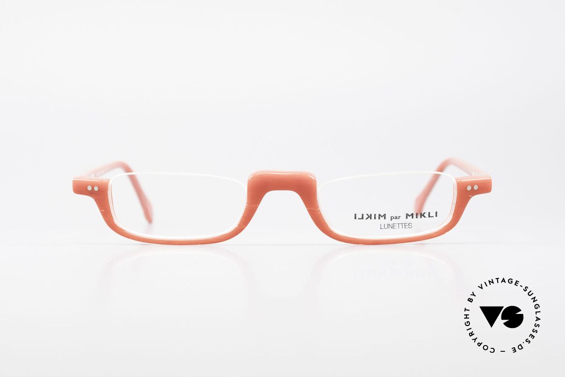 Alain Mikli 6071 / 2081 Vintage Lesebrille Mikli Rot, grandiose 1990er ALAIN Mikli Designer-Lesebrille, Passend für Damen