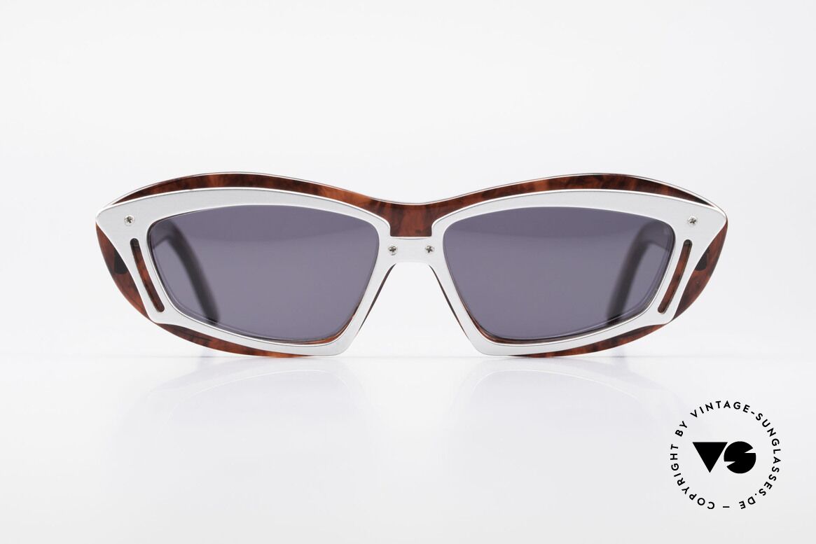 Robert La Roche S70 Vintage Damen Sonnenbrille, spektakuläres RLR Sonnenbrillen-Design der 90er Jahre, Passend für Damen