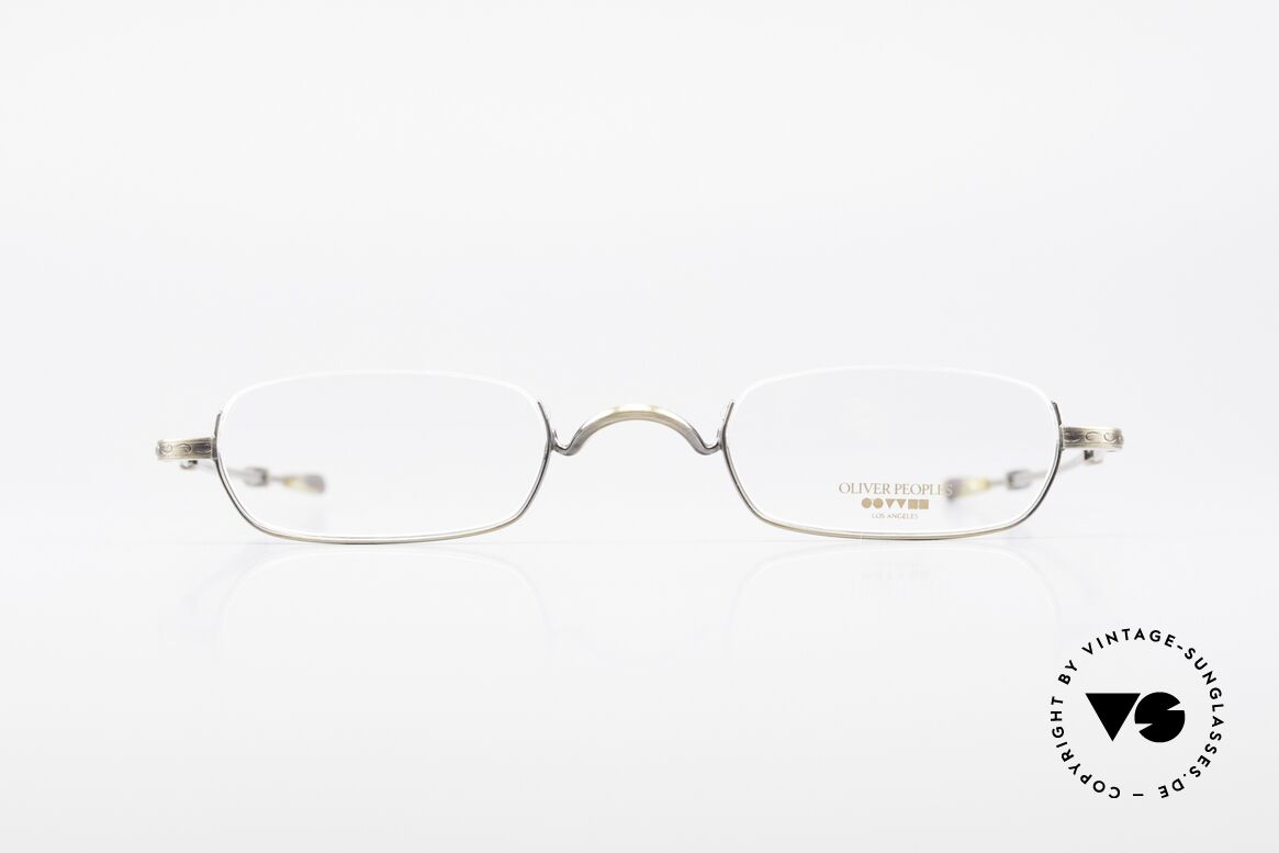Oliver Peoples OP662 Ausziehbare Teleskop Brille, vintage Oliver Peoples Brillenfassung der späten 80er, Passend für Herren und Damen