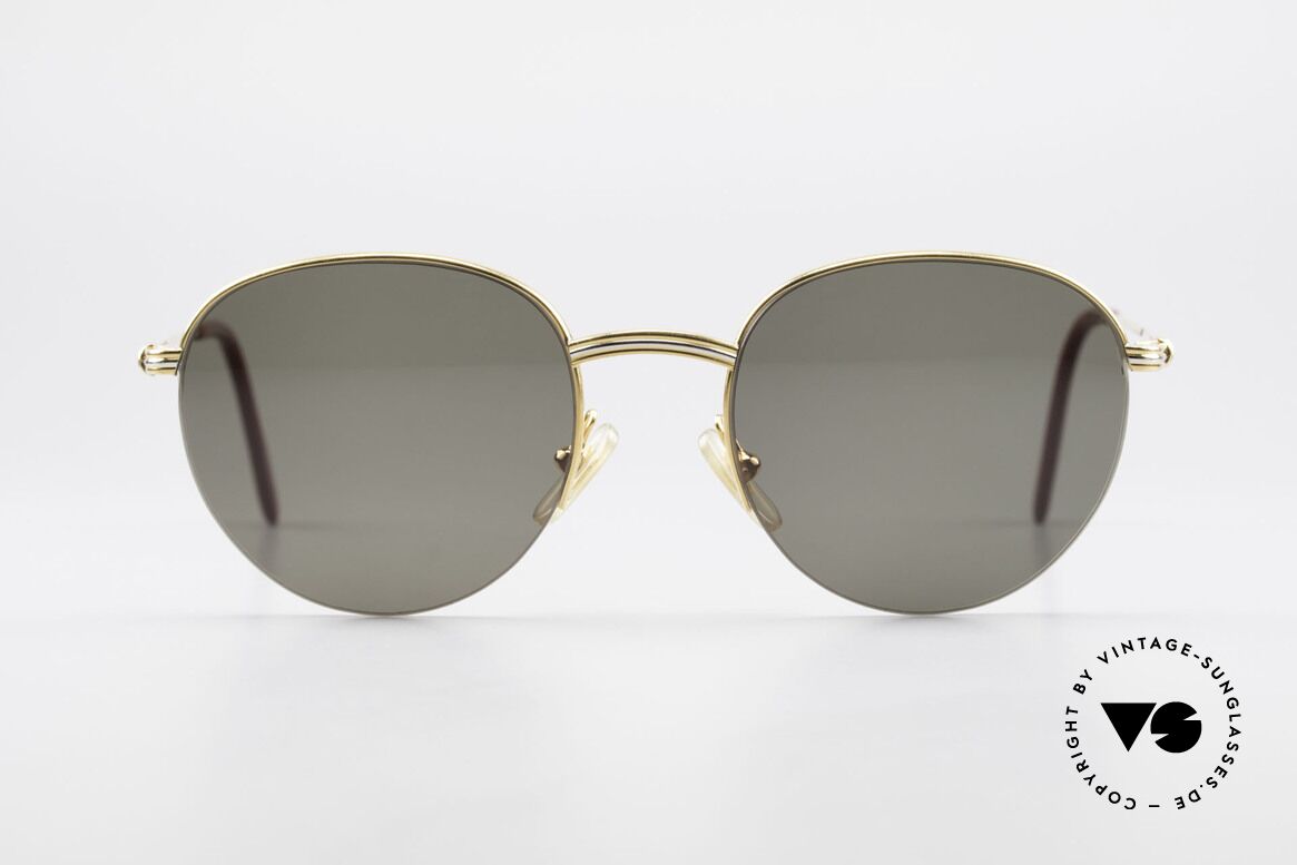 Cartier Colisee Runde Luxus Sonnenbrille, rundliche CARTIER Sonnenbrille in Größe 51°20, Passend für Herren und Damen