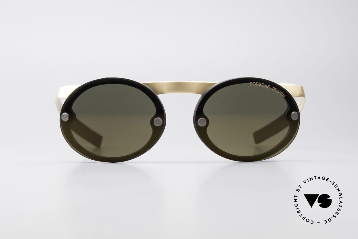 Porsche 5694 P0050 Magnetische Sonnenbrille 90er, rare magnetische 1990er PORSCHE Sonnenbrille, Passend für Herren
