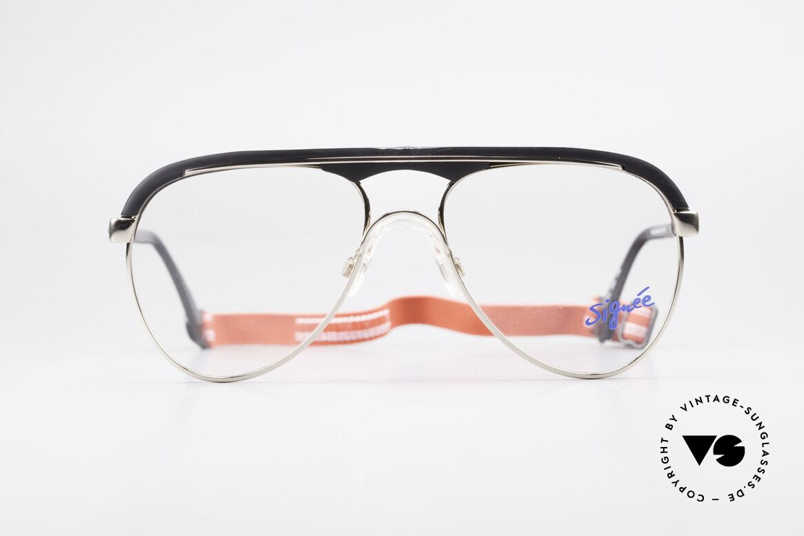 Metzler 0250 Echt Vintage 80er Sportbrille, alte Metzler Sportdesign-Brillenfassung der 1980er, Passend für Herren