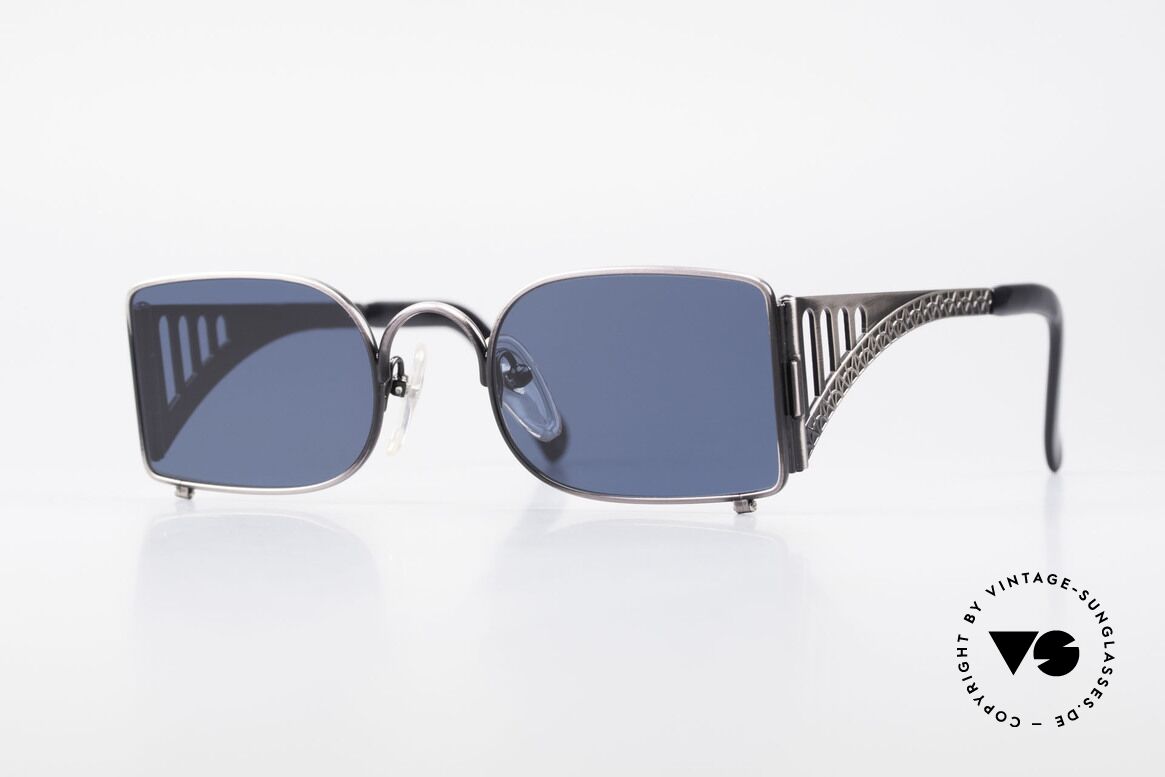 Jean Paul Gaultier 56-0177 Golden Gate Bridge Brille 90er, vintage Designer-Sonnenbrille von J.P. GAULTIER, Passend für Herren und Damen Jean Paul Gaultier 56-0177 Golden Gate Bridge Brille 90er, vintage Designer-Sonnenbrille von J.P. GAULTIER, Passend für Herren und Damen