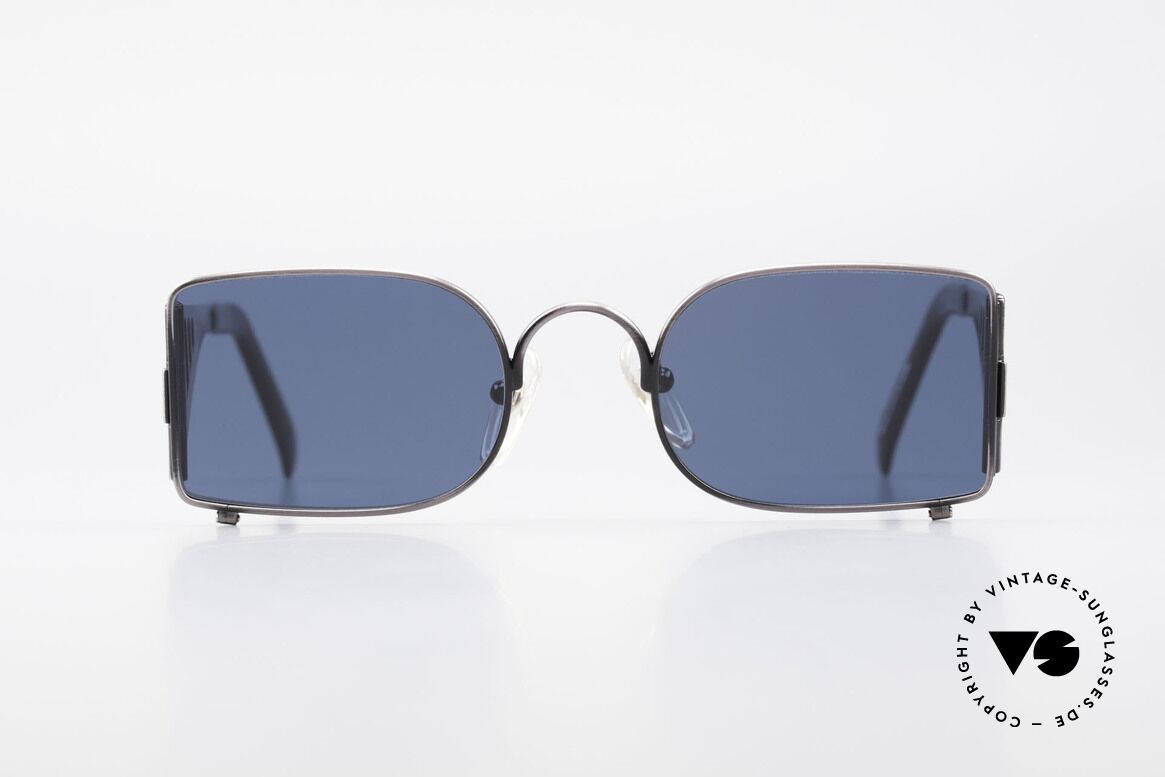 Jean Paul Gaultier 56-0177 Golden Gate Bridge Brille, vintage Designer-Sonnenbrille von J.P. Gaultier, Passend für Herren und Damen