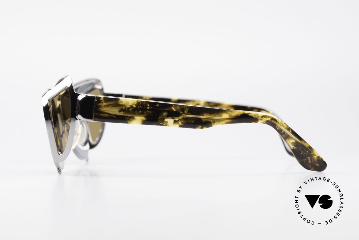 Jean Paul Gaultier 56-9272 Steampunk Sonnenbrille JPG, häufig auch Steampunk-Sonnenbrille bezeichnet!, Passend für Herren