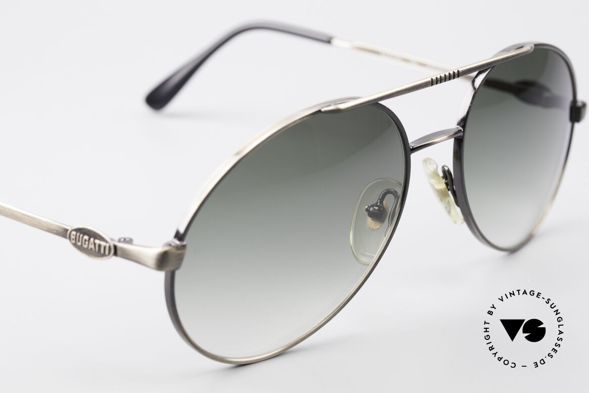 Bugatti 65282 Vintage Herrensonnenbrille, ungetragenes Einzelstück (kostbare vintage Rarität!), Passend für Herren