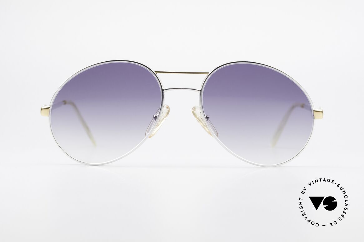 Bugatti 65984 Original 80er No Retro Brille, vintage 80er Bugatti Herren-Sonnenbrille, Passend für Herren