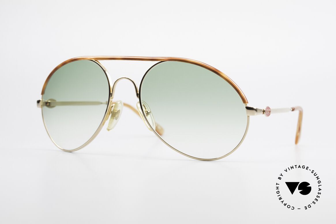 Bugatti 65986 80er Herren XL Sonnenbrille, klassische BUGATTI Sonnenbrille von ca. 1985, Passend für Herren
