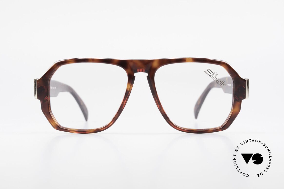 Silhouette M2154 Echt 80er Old School Brille, massive "Old School" Silhouette vintage Brille, Passend für Herren