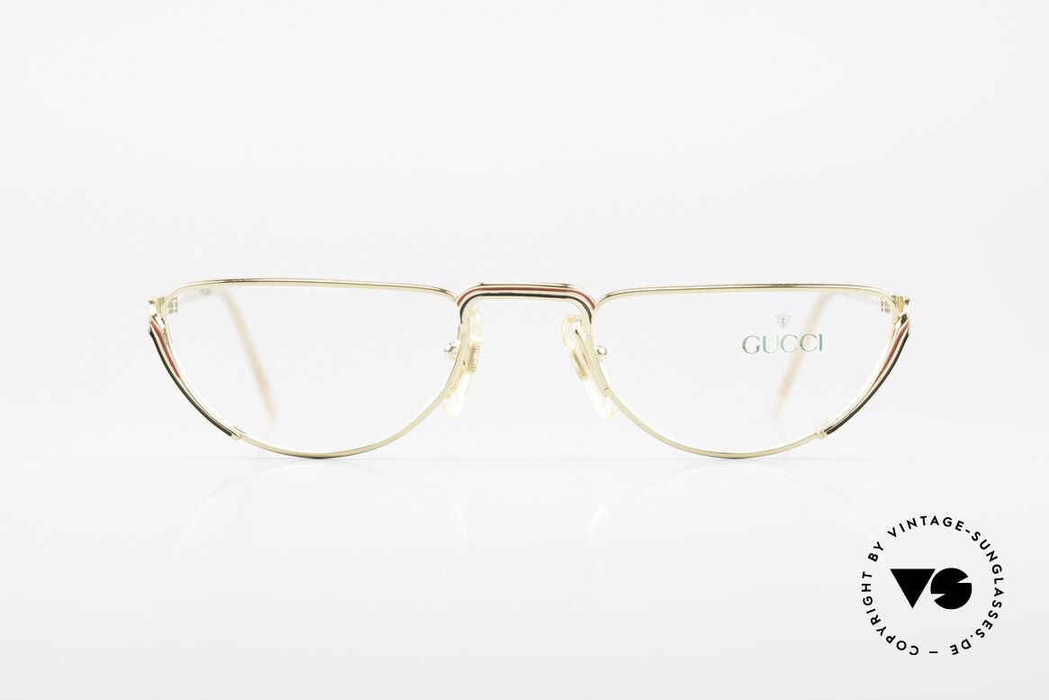 Gucci 2203 Vintage Luxus Lesebrille 80er, vintage Designer-Lesebrille von Gucci aus den 80ern, Passend für Damen