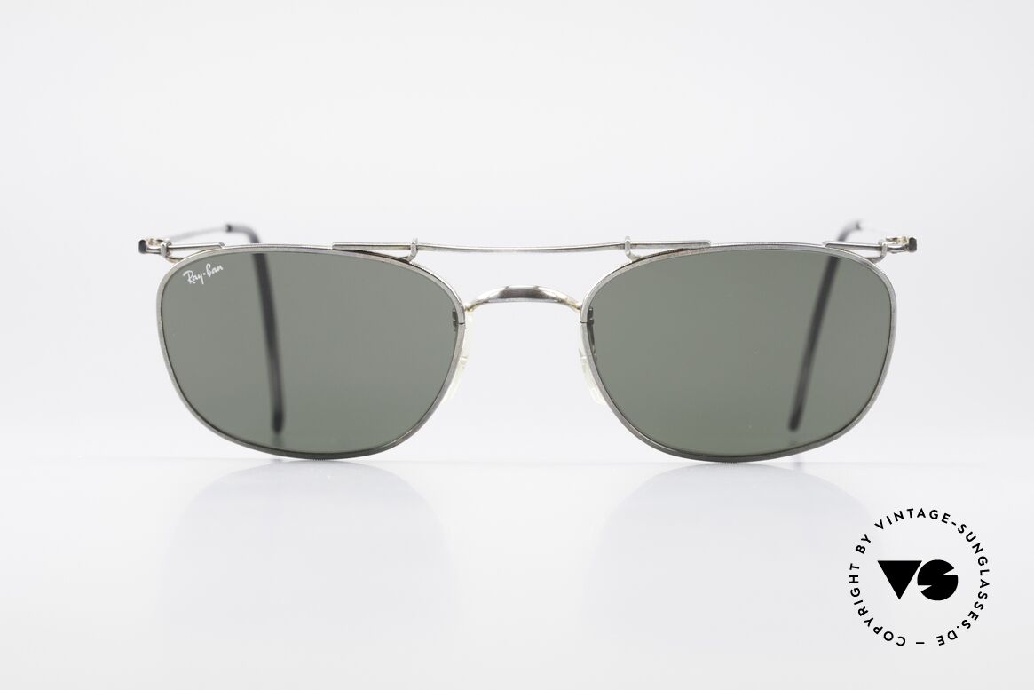 Ray Ban Deco Metals Square Alte B&L USA Sonnenbrille, Modell aus der RAY-BAN Deco Metals Collection, Passend für Herren und Damen