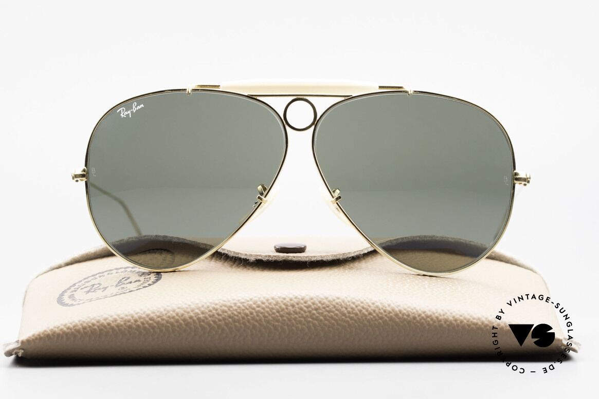 Ray Ban Shooter Sport G15 Bausch & Lomb Gläser, der Ray Ban Sonnenbrillen-Klassiker schlechthin, Passend für Herren